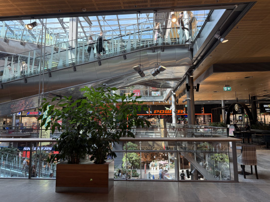 Sello Mall near Furnished Apartments in Leppävaara Inside escalators